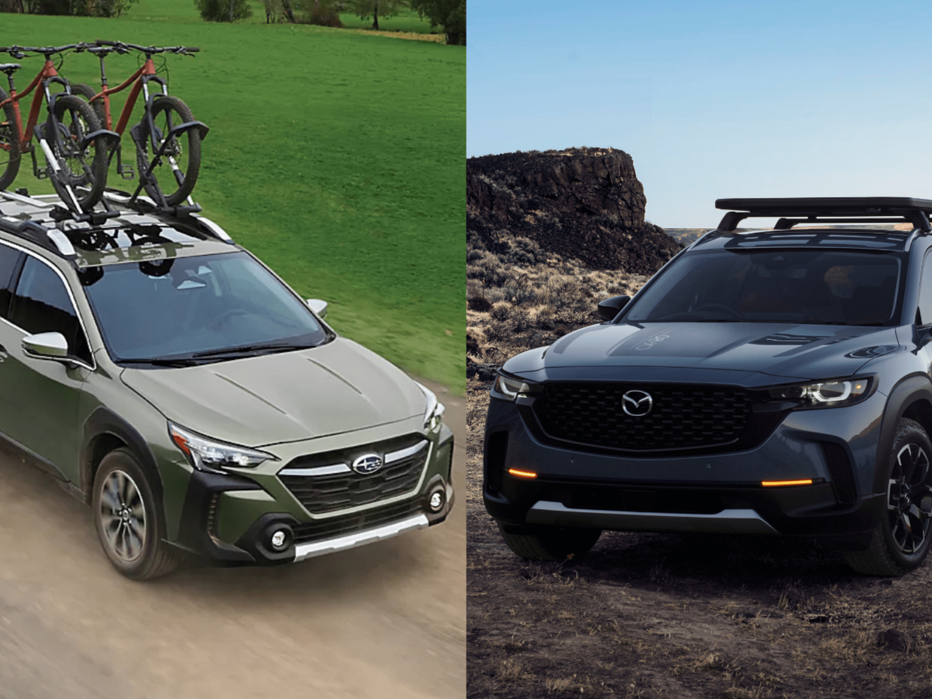 Lái thử Mazda CX-50 2025 & Subaru Outback 2025 – Xe nào tốt hơn? 1 Mazda CX-50 2025 & Subaru Outback 2025