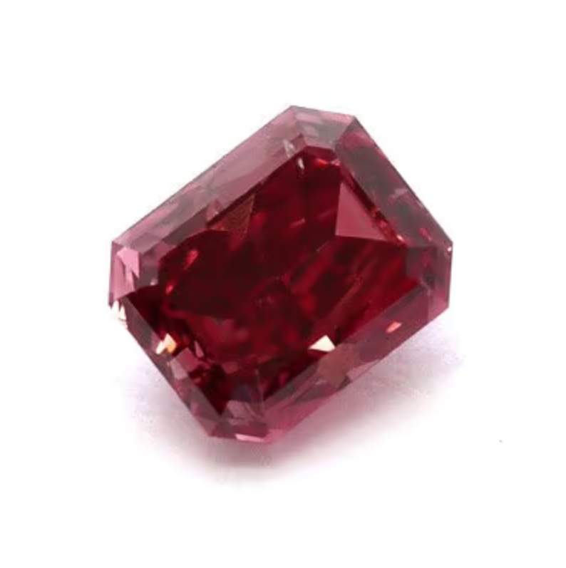 Kim Cương Tự Nhiên Fancy Red