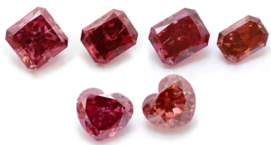 Kim Cương Tự Nhiên Fancy Red