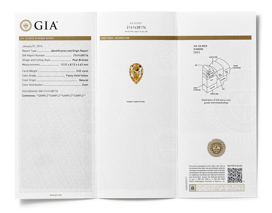 Kiểm tra Giấy chứng nhận GIA - Cách xác minh chứng nhận kim cương GIA 2 cam trang suc gia cao2